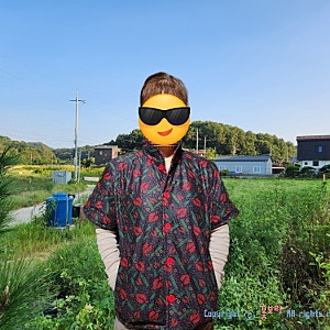 김장조끼, 촌캉스룩으로도 딱! 옥이딸 꽃무늬 조끼