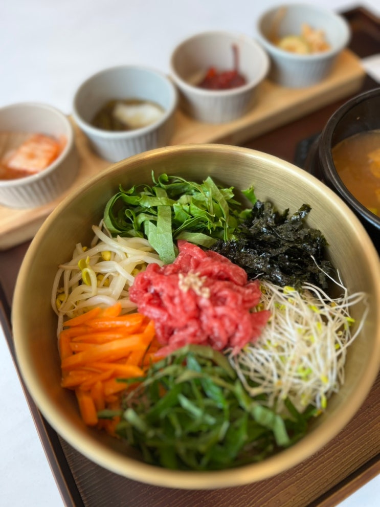  관평동 점심특선 맛집 우화온, 육회비빔밥 만족스러운 한 끼
