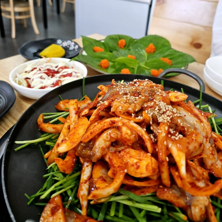  쭈칼한상 오송본점 오송 쭈꾸미 칼국수 맛집
