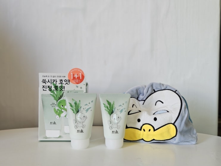  올리브영추천템 한율둘리콜라보 수분크림 쓰고 파우치받자