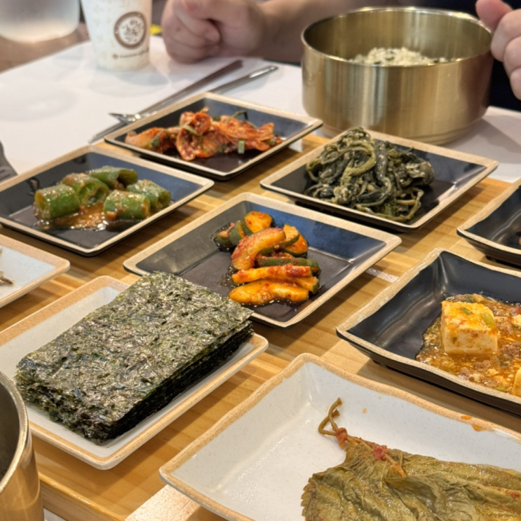  동탄 곤드레밥집 오랜만에 든든한점심 주차 편해요