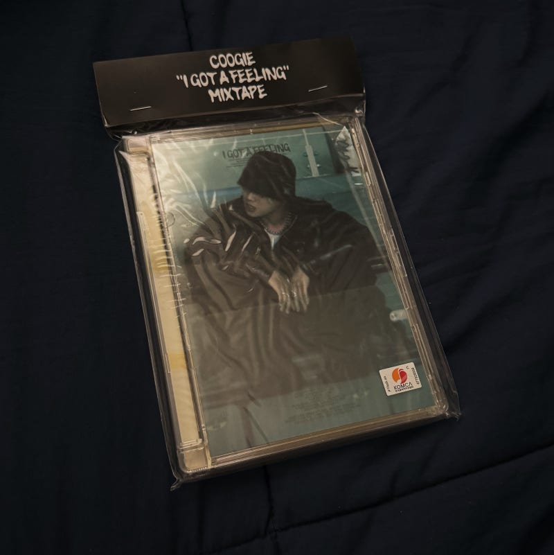 K-POP・アジア Coogie Album I Got A Feeling Coogie - EP [I Got A Feeling] Korean Rapper K-pop CD Disc