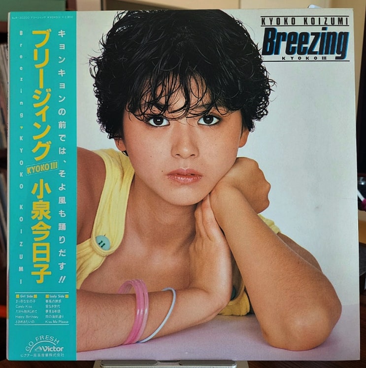  코이즈미 쿄코 3집 Breezing LP