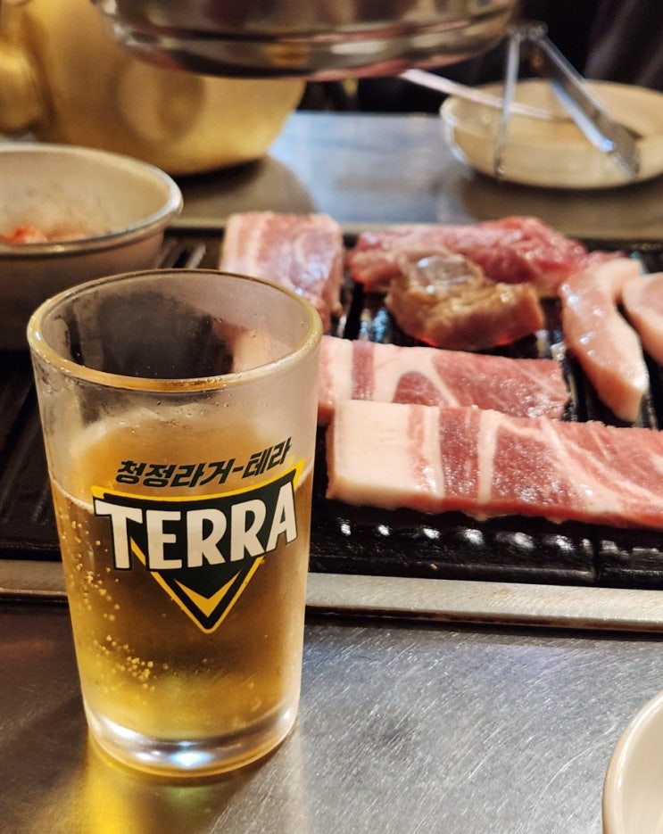  안산 중앙동 맛집 돼지고기 부위별 무한리필 [삼천리 연탄구이]