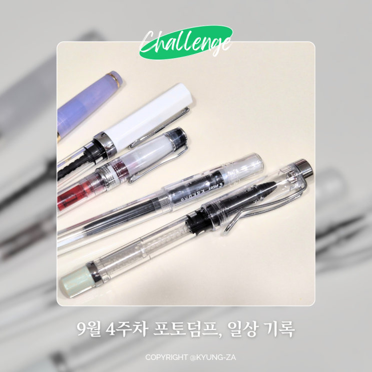  일상을 기록하는 방법, 포토덤프 그리고 다꾸