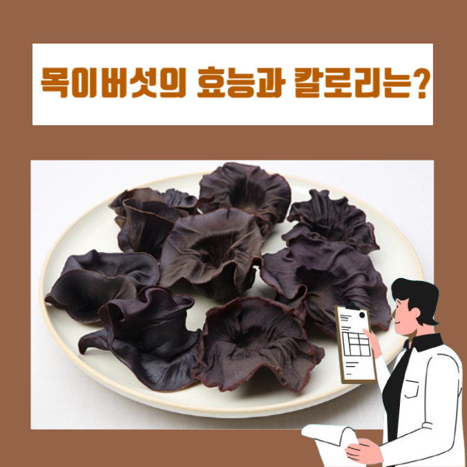  목이버섯의 효능과 영양성분 및 칼로리에 대해 알아보자!