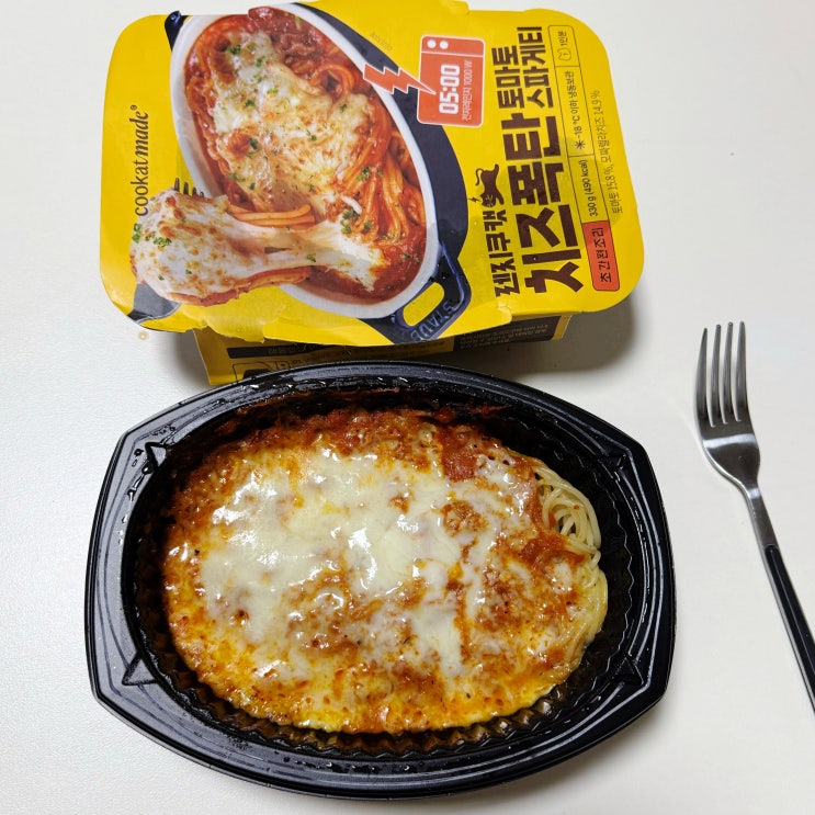  [쿠캣] 내돈내산 '렌지 쿠켓 치즈폭탄 토마토 스파게티' 추천 후기