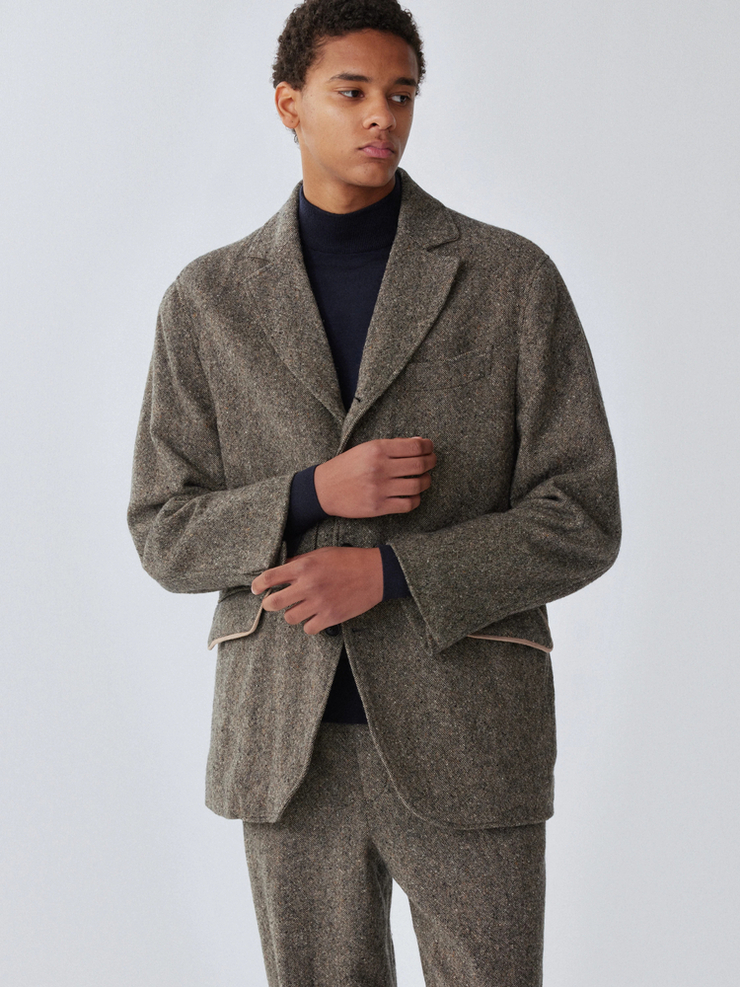  캡틴선샤인 울 재킷 4B Hunter Jacket 24AW