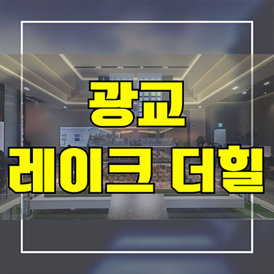  광교 레이크 더힐 투룸 오피스텔 용인 흥덕역 역세권 최근 분양 정보