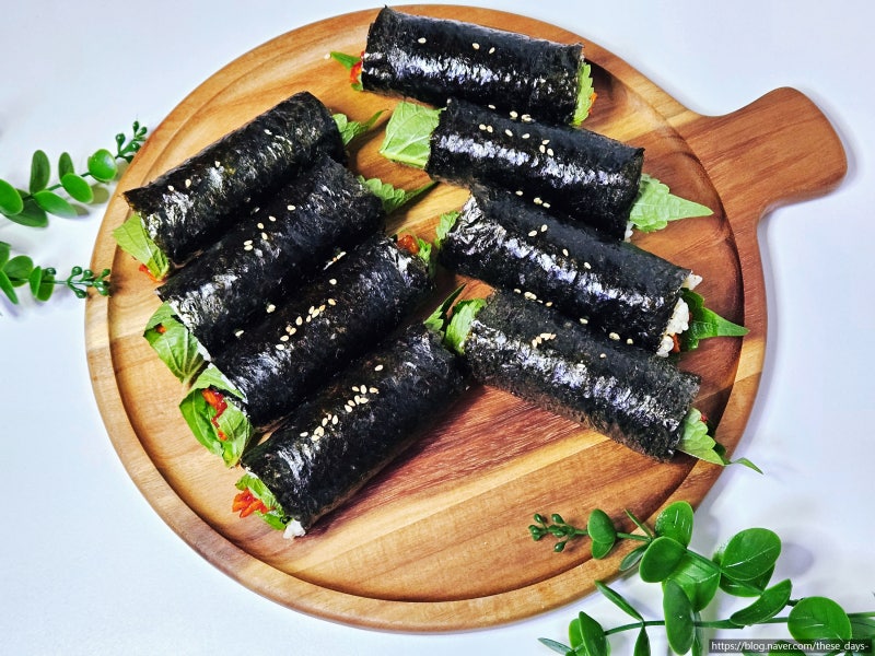 매운 어묵 김밥 레시피 꼬마김밥 추천 매 오뎅볶음 양념