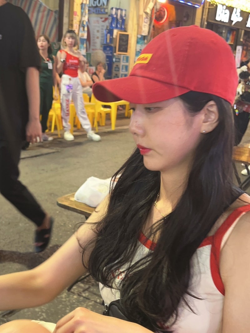 코닥모자 코닥어패럴 컬러플러스 볼캡 레드, 네이비 대두모자 커플 아이템 추천