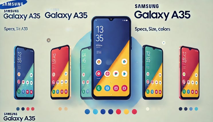  갤럭시 A35 스펙, 무게, 색상