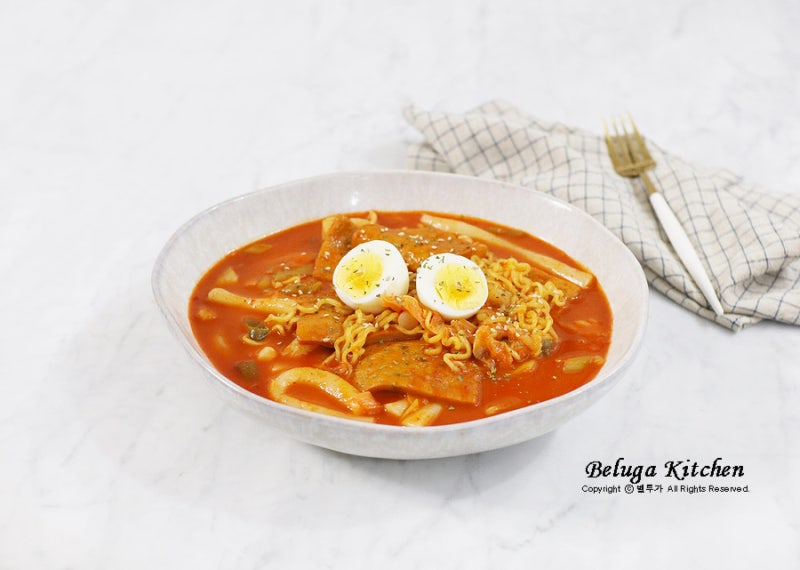 백종원 떡볶이 황금레시피 소스 국물 떡볶이 레시피 라볶이 만들기
