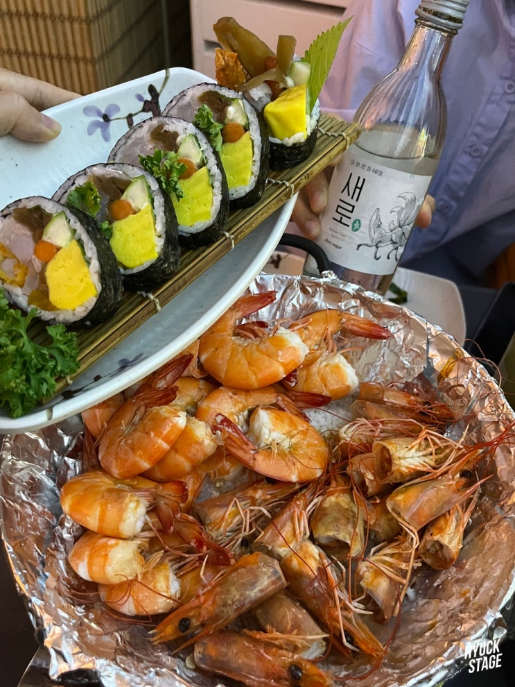  파랑해녀집 종로본점 대하구이와 제철회로 만든 후토마끼까지! 종로 맛집 추천