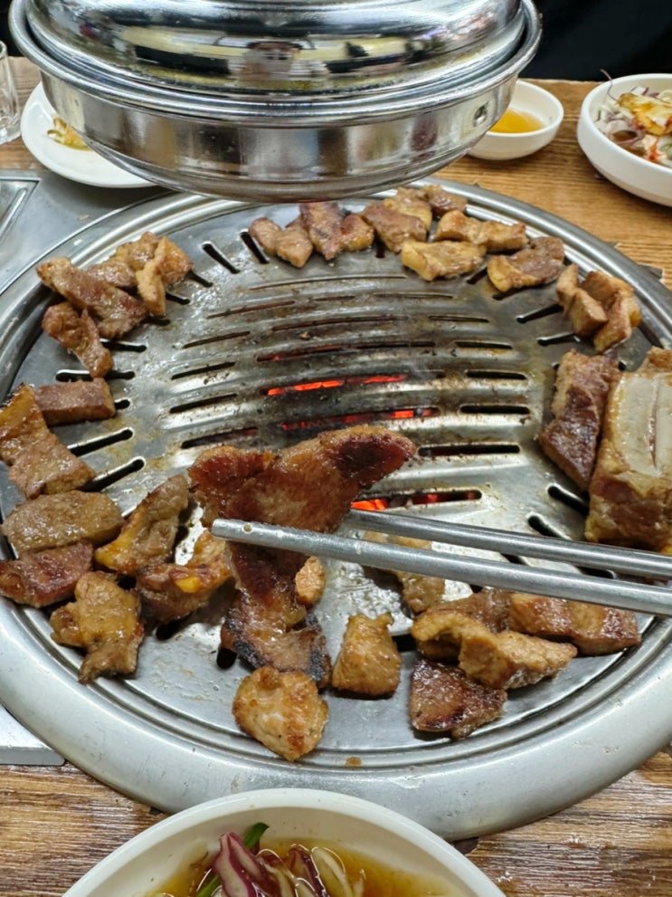 이수역 맛집 고기집 돼지갈비 노포 수연숯불갈비 현지주민 모임장소