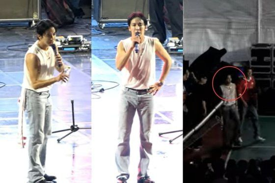 <b>씨엔블루 정용화</b>, 공연 중단시키며 "꺼"