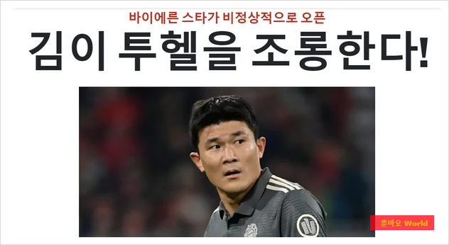 "<b>김민재</b>가 <b>투헬</b>을 <b>조롱</b>했다고?" 빌트의 억지 해석, 월드클래스... 