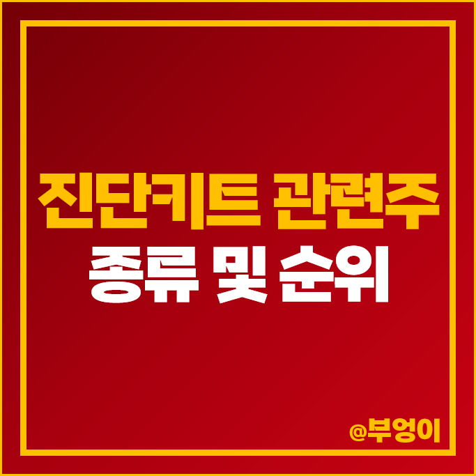 코로나 진단키트 관련주 SD바이오센서 드림텍 주가 지노믹트리 주식 코로나 진단키트 관련주 SD바이오센서 드림텍 주가 지노믹트리 주식