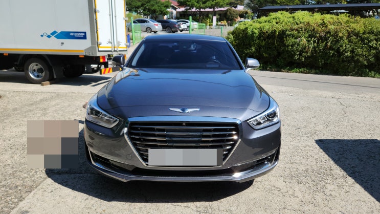  EQ900 순정 모니터 이용 M2C 200A PLUS 장착