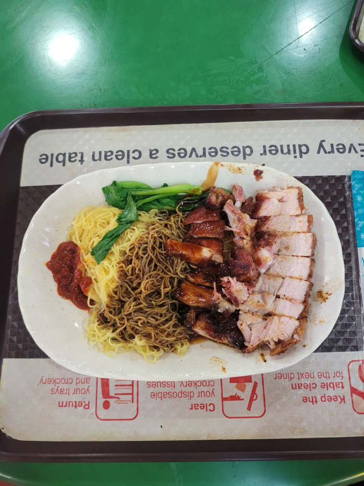  [싱가포르] Fu Shun Shao La Mian Jia (맥스웰 푸드센터 71번, 오리와 돼지 모두 즐기는 진짜배기 맛집/푸슌샤오 라미엔 쟈)
