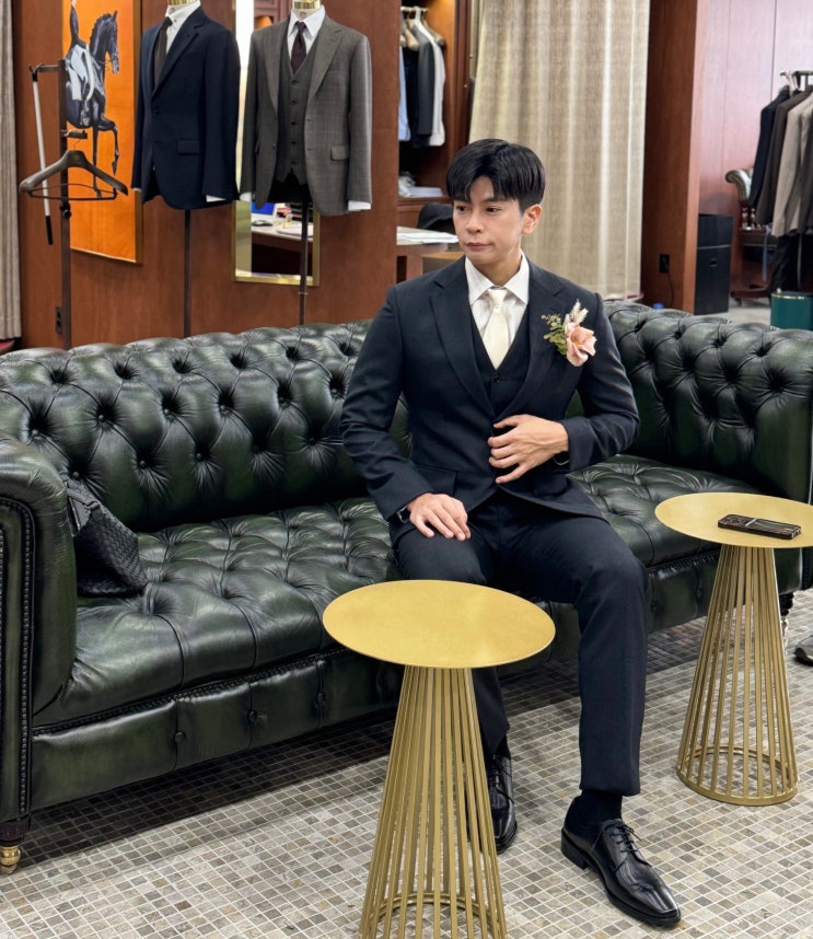  결혼식 신랑 예복 강남 브링턴 남자 정장 후기