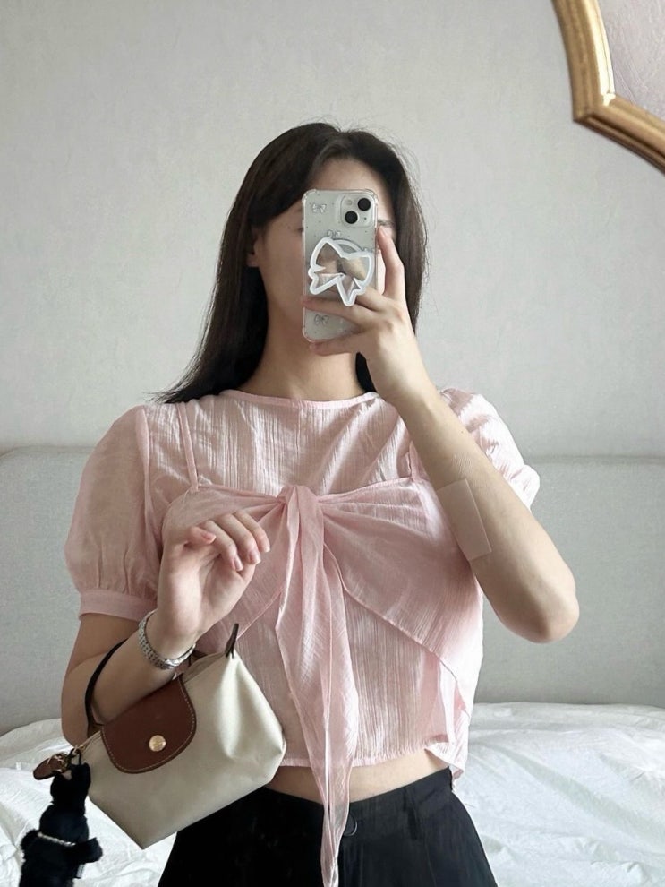  아이폰 케이스 투명 젤리 리본 케이스 내 취향 모음