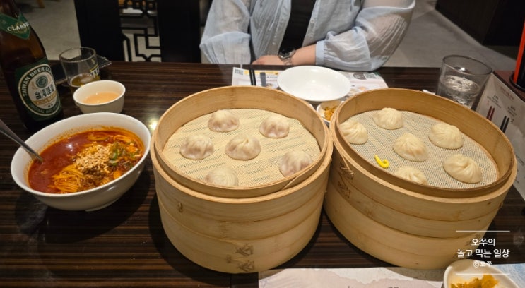  [수원 타임빌라스 맛집] 딘타이펑 타임빌라스 수원점 /우육면, 샤오롱바오, 꿔바로우 추천