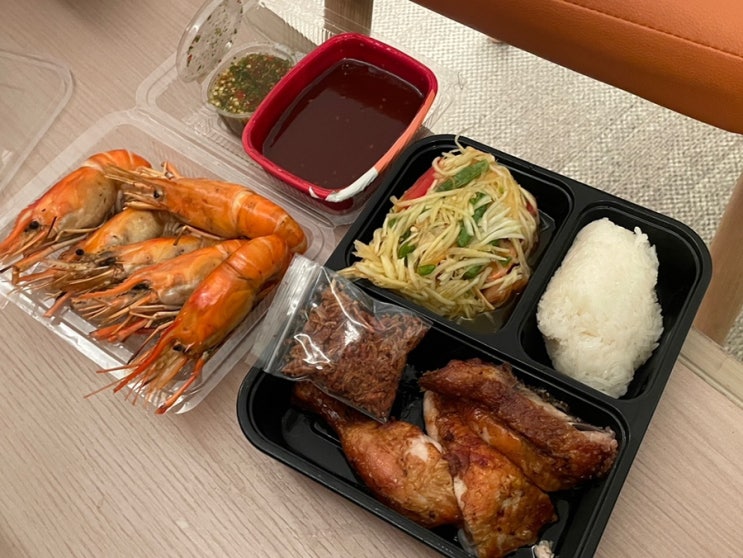  방콕그랩푸드배달추천 폴로프라이드치킨