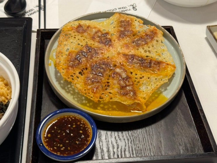  행궁동 핫플 내돈내산 요미우돈교자 솔직후기