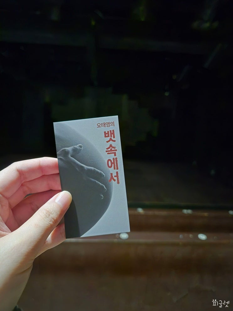  혜화 대학로 연극 뱃속에서 관람하고 왔어요! 부제 - 끝나지않는전쟁