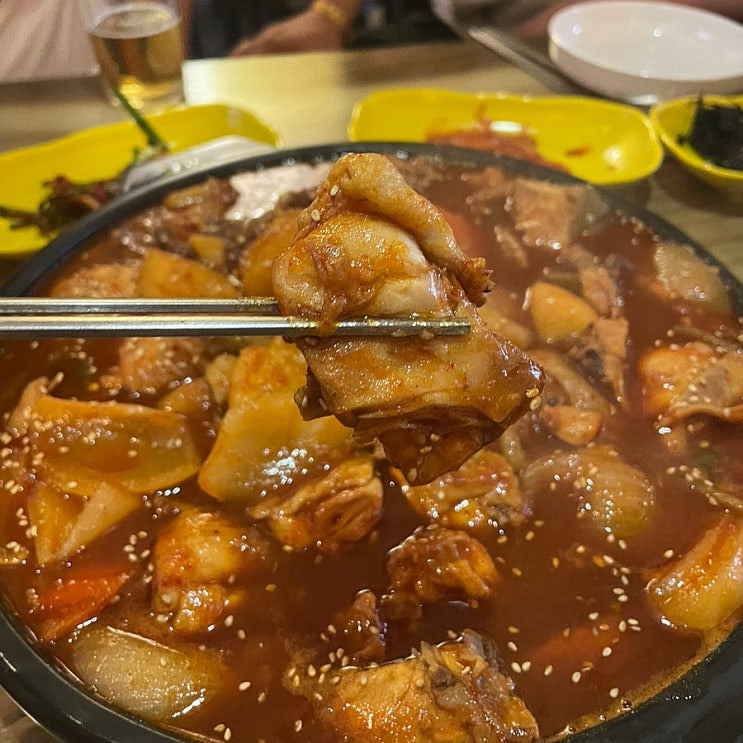  백운동먹자골목 광주 닭도리탕맛집 [낭만닭곰탕]