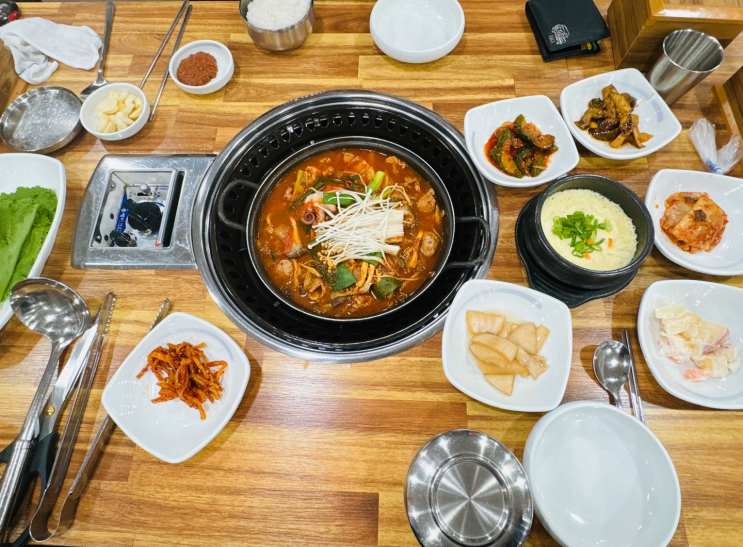  [청주 서문동/송학식당] 문어가 들어간 특별한 짜글이