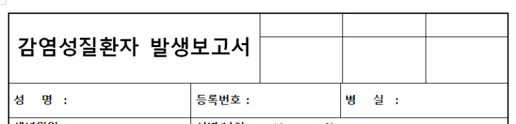  감염병 발생 보고서: 신속하고 정확한 대응의 첫걸음(+파일공유)