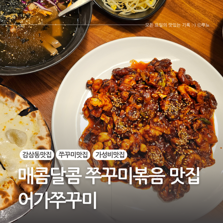  불맛이 일품인 감삼동 쭈꾸미볶음 맛집:: 어가쭈꾸미