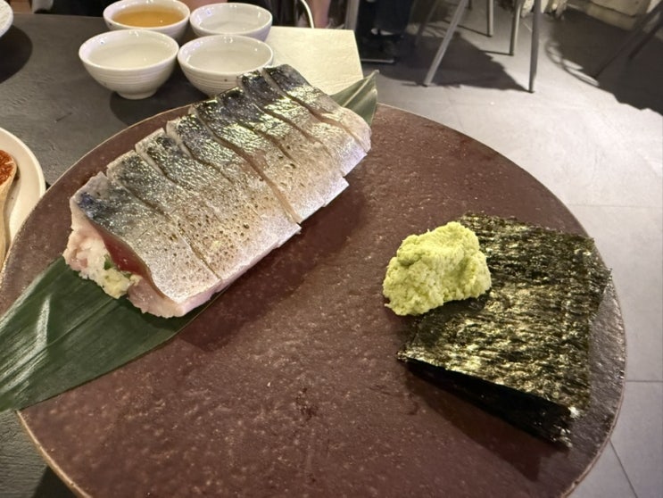  고등어봉초밥 맛집 쿠시노리 경리단길 술집으로 추천!