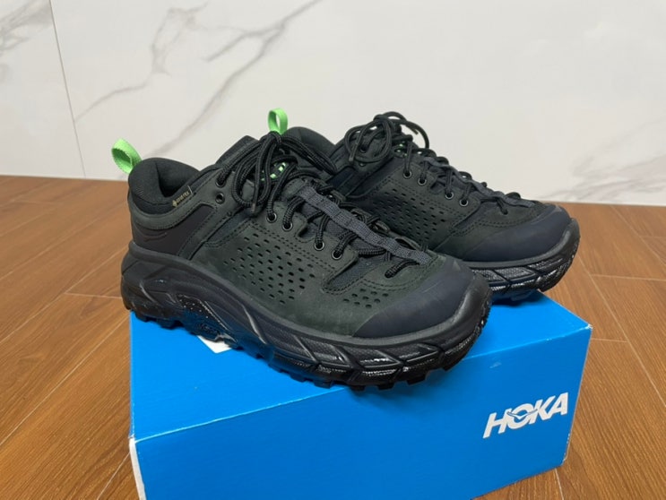  내가 만드는 호카 토르 울트라 로우 블랙 에디션 Hoka tor ultra low 운동화 염색