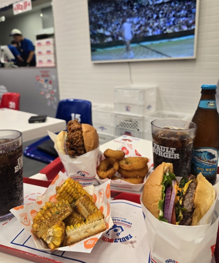  여의도 TP타워 맛집 수제버거 폴트버거 점심 솔직 후기