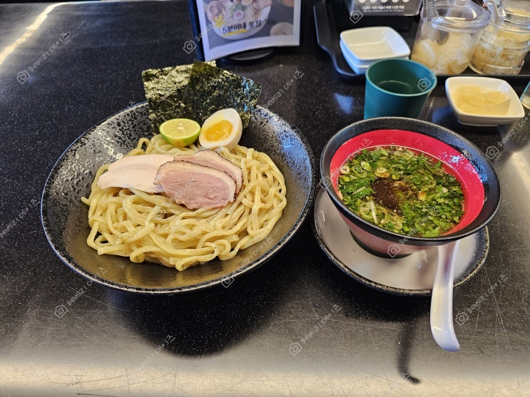  신사역 일본식 라멘 맛집, 츠케멘 맛있게 먹는 방법 (멘쇼쿠)