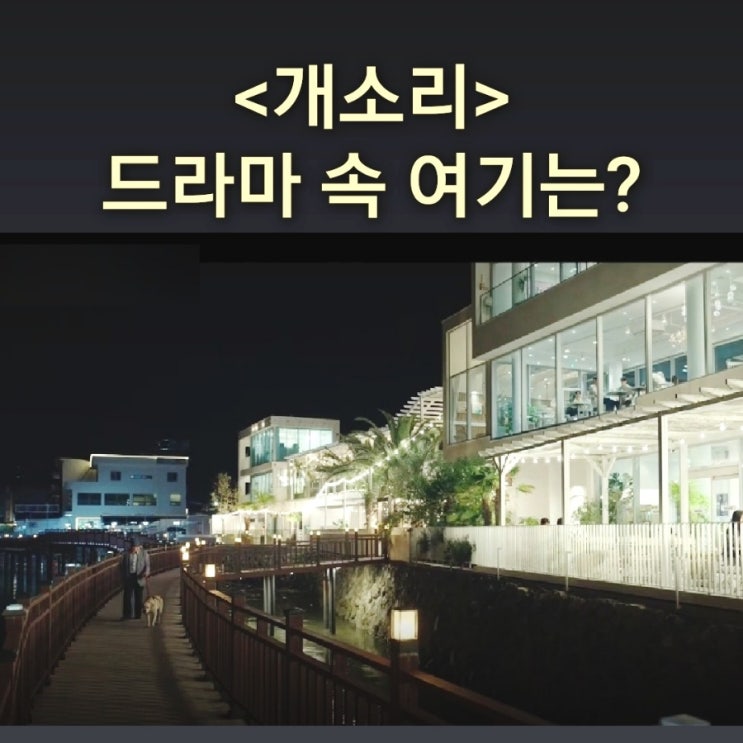 초원의 짝남 민우가 알바하는 퍼시픽 카페는? 온더선셋 KBS2 개소리 드라마 촬영지 거제가볼만한곳