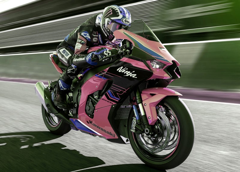 가와사키 오토바이 2024 신차 닌자 ZX-10R 강력한 리터급 슈퍼스포츠 마스터 바이크