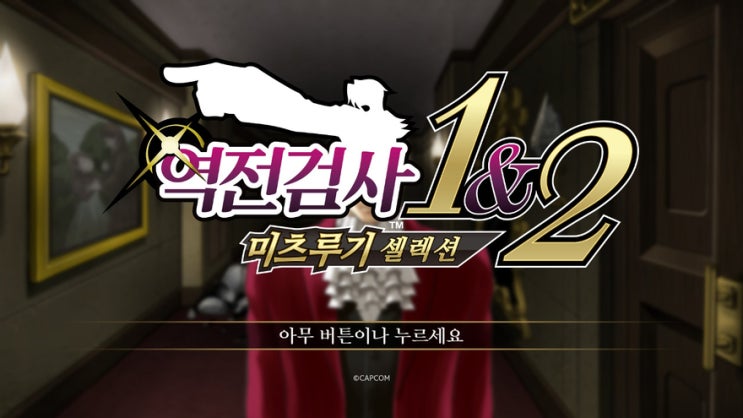 닌텐도 스위치 퍼즐 추리게임 역전검사 미츠루기 셀렉션 플레이 후기 닌텐도 스위치 퍼즐 추리게임 역전검사 미츠루기 셀렉션 플레이 후기