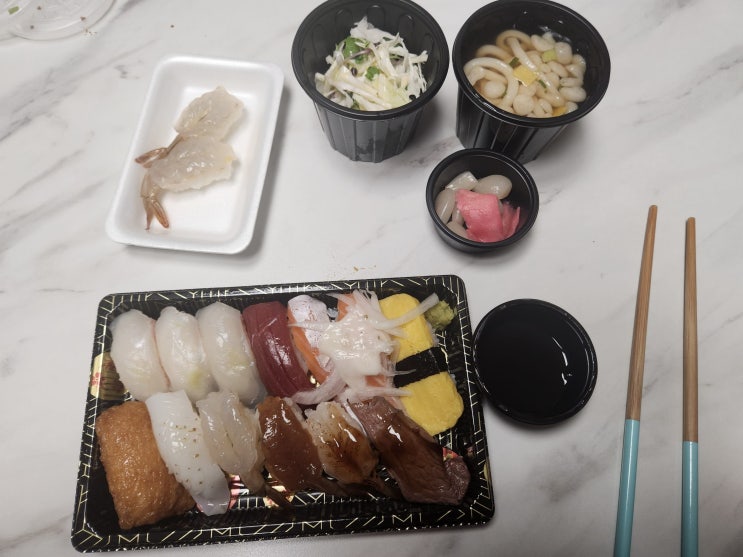  [배달후기] 오타루초밥 : 야식으로 초밥 맛있게 먹은 후기