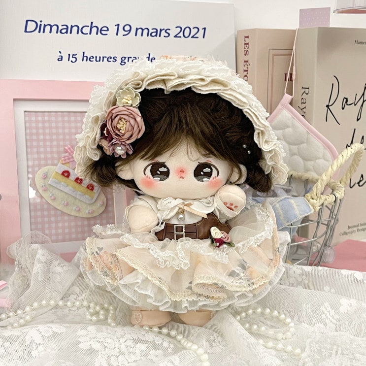  20cm 카라멜 이야기 세트 인형옷 아이돌인형옷