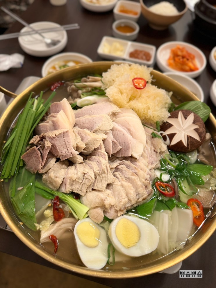  자양동 맛집 옹수육의 이색적인 수육 요리 가족외식으로 최고