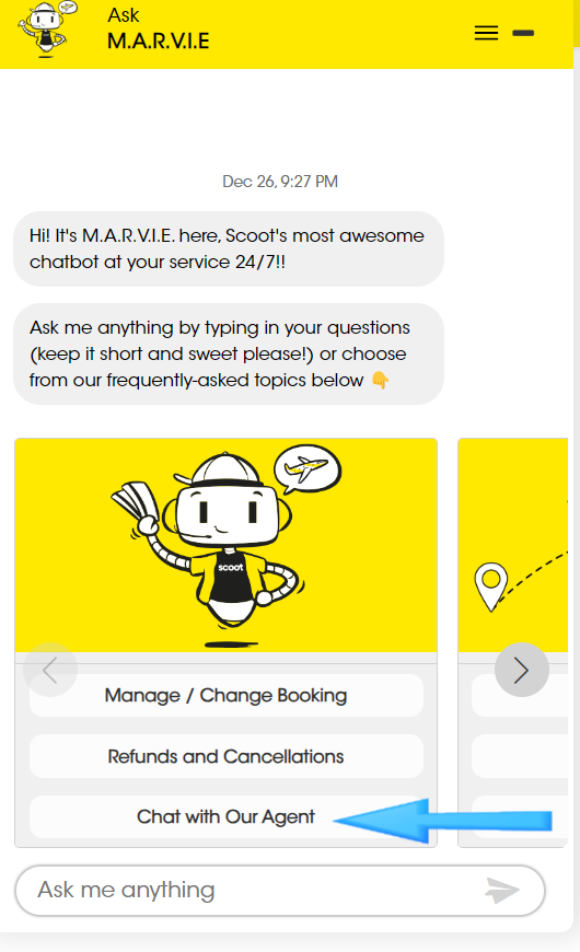  scoot 항공 개인적 사유로 비행기 티켓 환불받는 방법