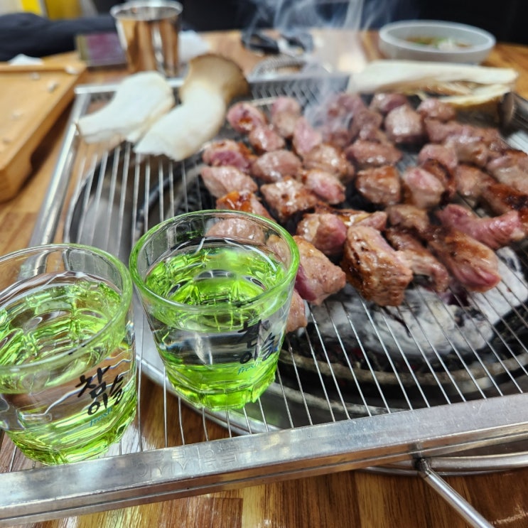  인천 연수동 찐맛집 연수역 먹자골목 고기집 마포소금구이