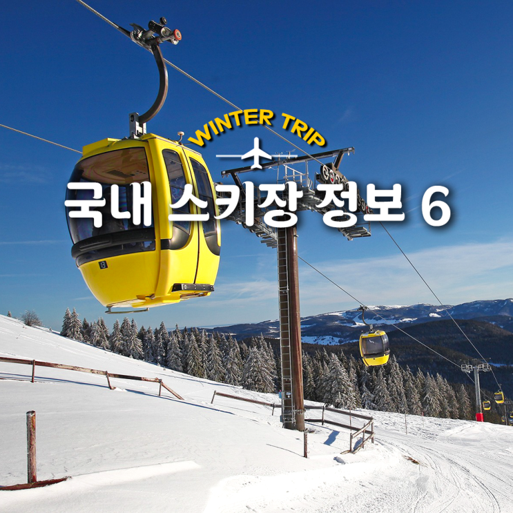  2024 스키장 특징별로 알아보는 추천 장소 6