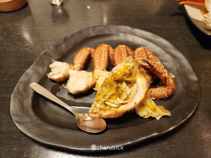  홋카이도 여행 / 삿포로 털게 맛집 빙설의문 예약 3대 게 코스
