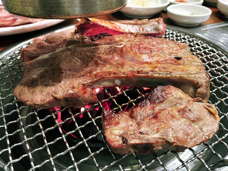  경기도 이천 24시간 영업하는 돼지갈비 양고기 숯불구이 유림구만리