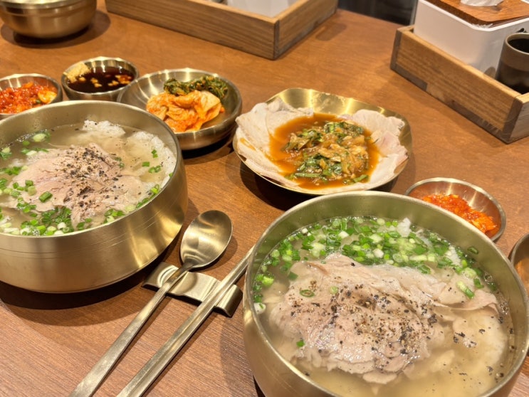  [판교 한식 맛집] 기달림(본점)/ 고급스러운 돼지곰탕국밥과 수육/착한 가격